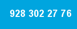 928 302 27 76 928 302 27 76